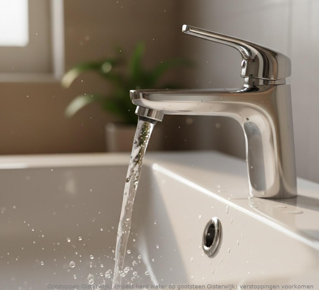 Impact hard water op gootsteen Oisterwijk: verstoppingen voorkomen