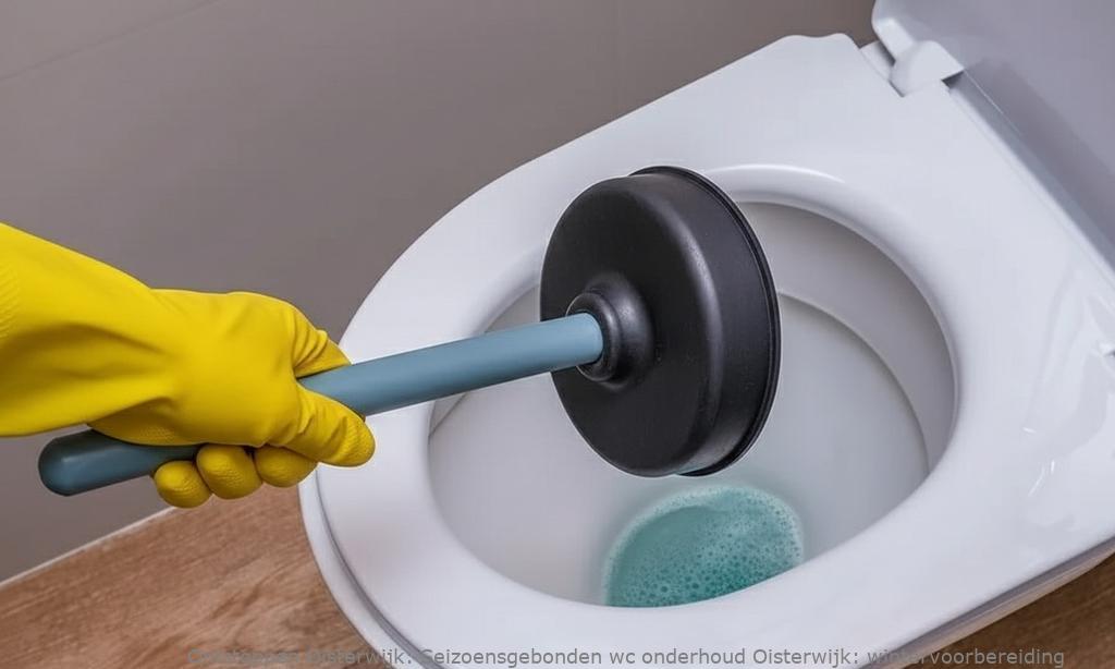Seizoensgebonden wc onderhoud Oisterwijk: wintervoorbereiding