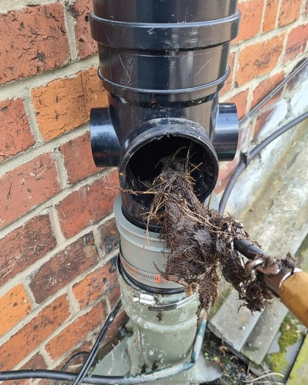 Verstopte regenpijp rioolproblemen Oisterwijk: spoedoplossing