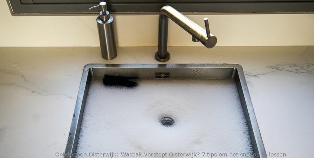 Wasbak verstopt Oisterwijk? 7 tips om het snel op te lossen