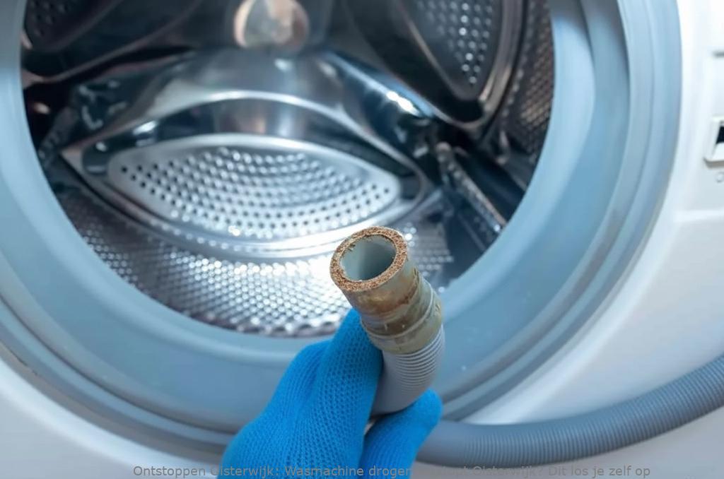 Wasmachine droger verstopt Oisterwijk? Dit los je zelf op