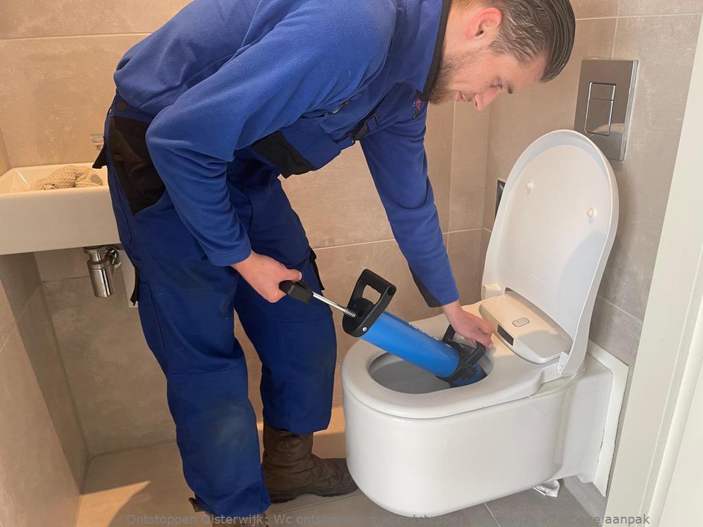 Wc ontstoppen met ontstopper Oisterwijk: effectieve aanpak
